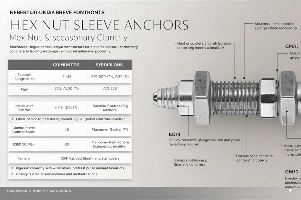 Hex Nut Sleeve Anchor