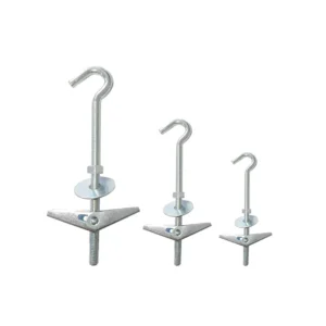 spring anchor with hook and washer