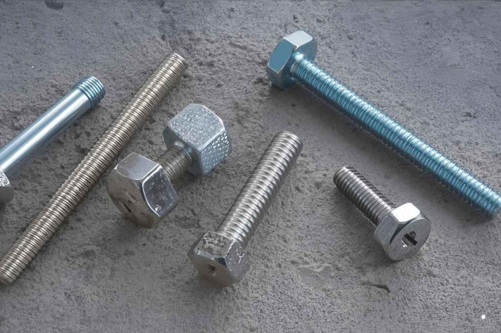 concrete anchor and bolts
