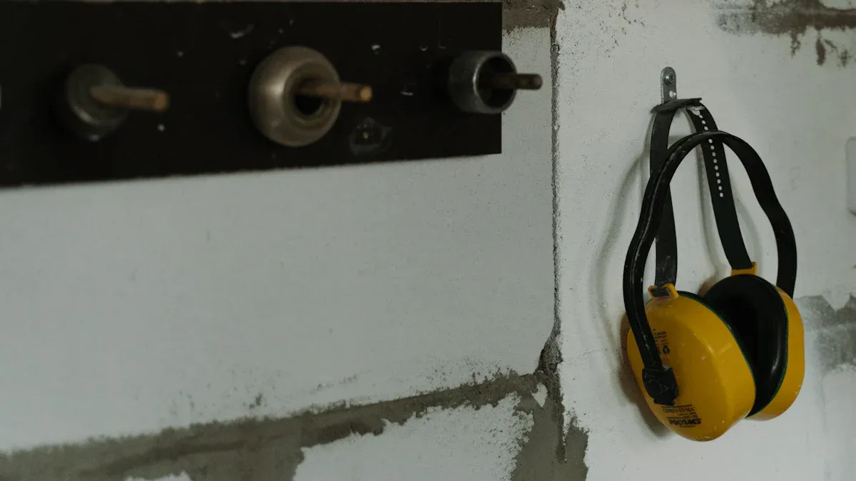 How to install a wedge anchor in concrete.