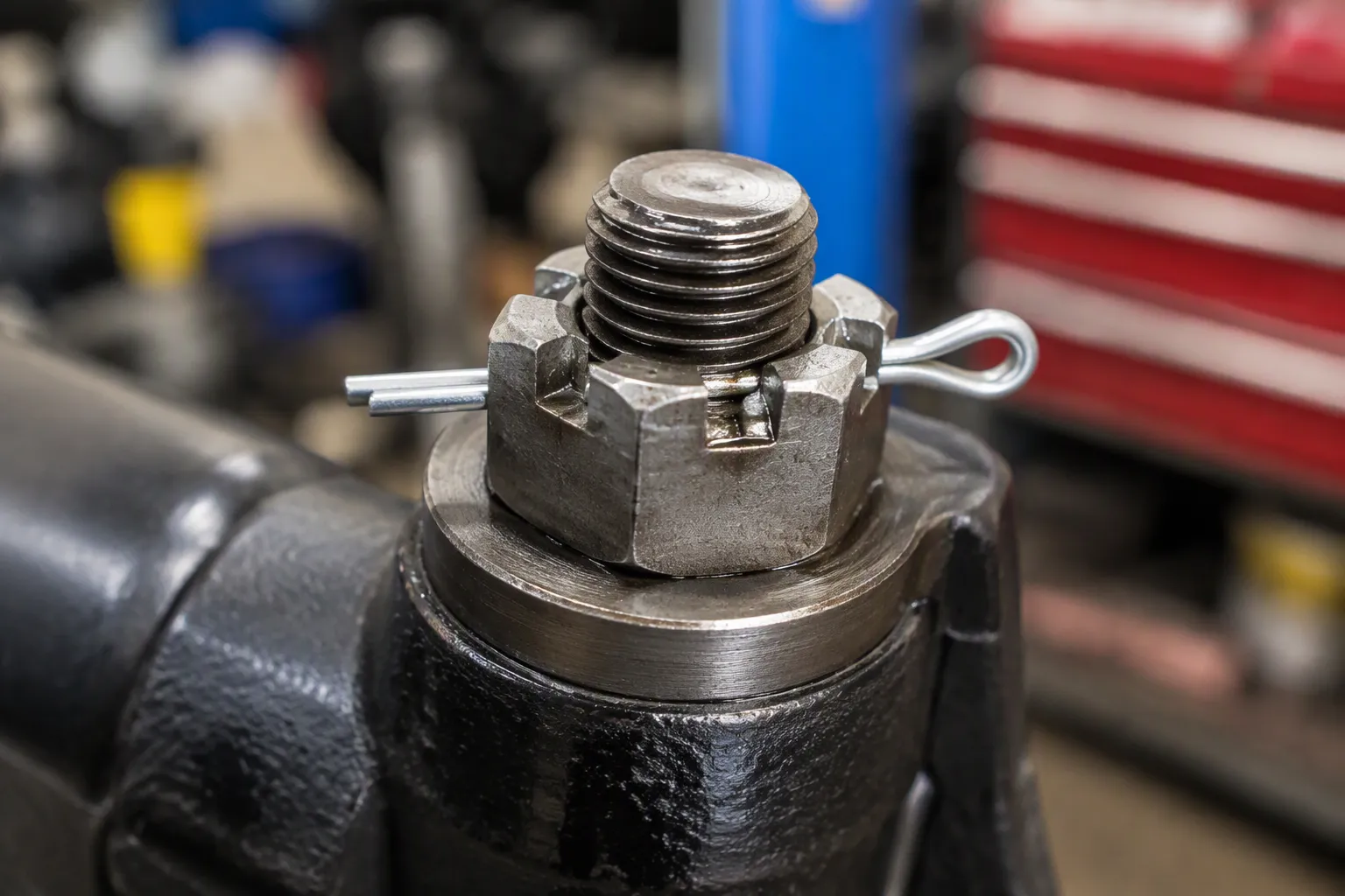 Why castle nuts are used in automotive and machinery applications