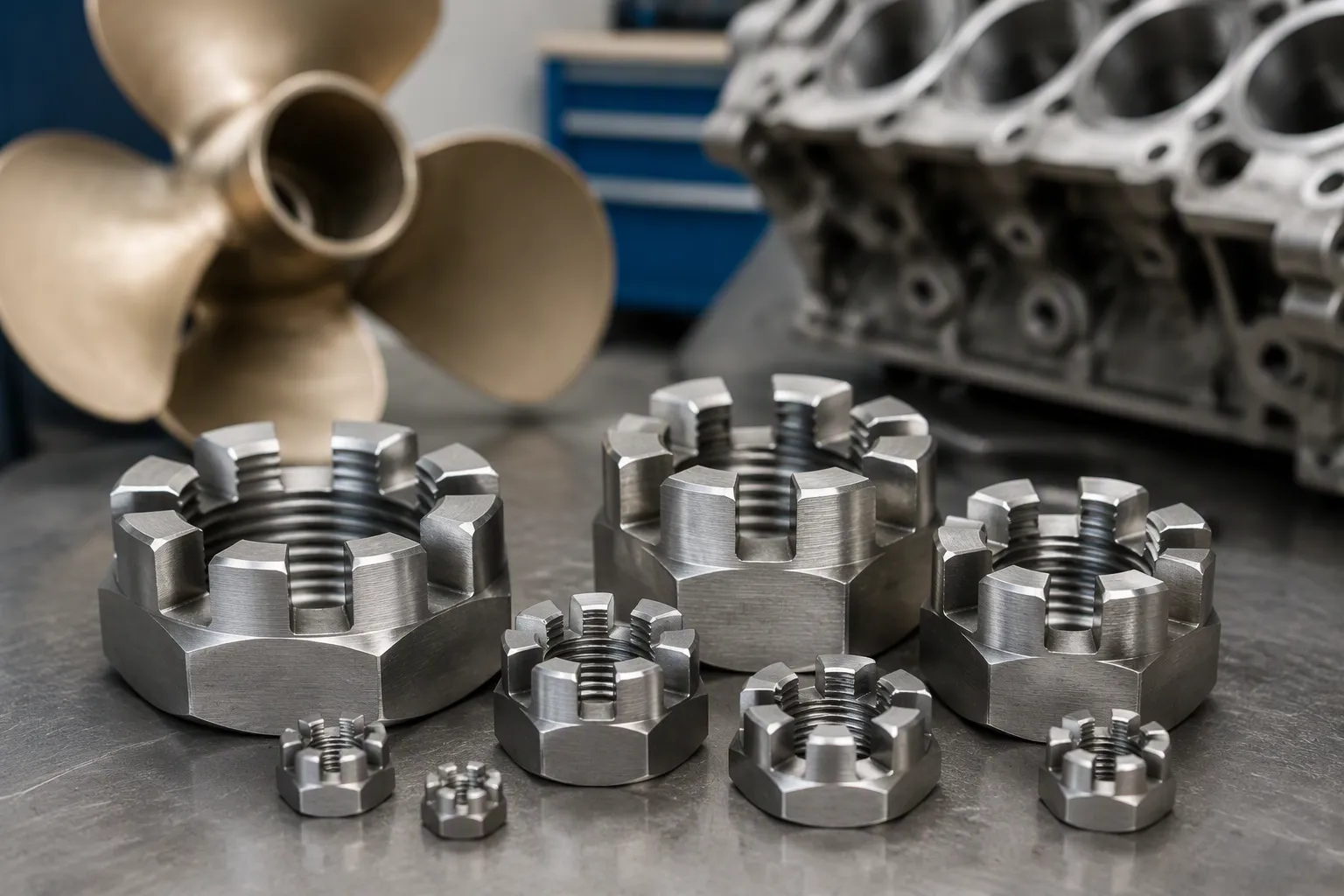 Top 5 castle nuts for marine and automotive projects in 2026